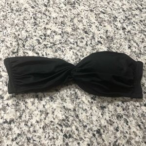 Victoria’s Secret Swim Black Bandeau Small
